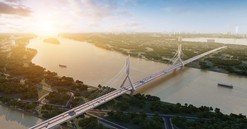 Chỉ 1 năm nữa, hợp long cây cầu hơn 20.000 tỷ giúp giảm tải cho cầu Chương Dương, Long Biên