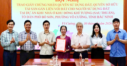 Bắc Ninh: Người dân khu nhà ở Đồng Khí Tượng được nhận đất sau 24 năm vướng mắc