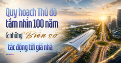 Quy hoạch Thủ đô tầm nhìn 100 năm và những tác động tới giá nhà Hà Nội