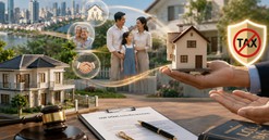 Kể từ nay, những trường hợp này khi chuyển nhượng, thừa kế, tặng cho nhà đất sẽ được miễn thuế