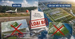 Vì sao Việt Nam đề xuất đưa sân bay Biên Hòa và sân bay mới tại Hải Phòng ra khỏi quy hoạch?