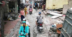 Con ngõ 'khổ nhất Hà Nội' thông với vành đai 2,5 chính thức phá dỡ để mở rộng gấp 4 lần
