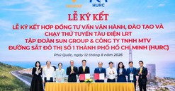 Sun Group hợp tác với đơn vị khai thác Metro số 1 Bến Thành - Suối Tiên, hướng tới chuẩn hóa vận hành LRT Phú Quốc