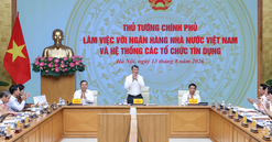 Kết luận của Thủ tướng Lê Minh Hưng tại Buổi làm việc với Ngân hàng Nhà nước Việt Nam và hệ thống các tổ chức tín dụng