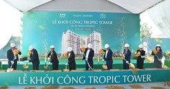 Khởi công khu căn hộ Tropic Tower, Novaland quay trở lại thị trường khu Đông TP.HCM