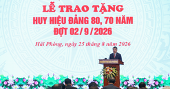 Thủ tướng Lê Minh Hưng: Đảng đã lớn lên từ Nhân dân, vì Nhân dân mà chiến đấu, hy sinh, vì Nhân dân mà đổi mới và phát triển*