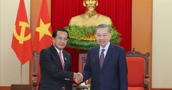 Tổng Bí thư, Chủ tịch nước Tô Lâm: Luôn dành ưu tiên cao nhất cho việc củng cố, phát triển quan hệ Việt Nam - Lào
