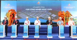 Bắc Ninh khởi công Cụm công nghiệp Ngọc Châu