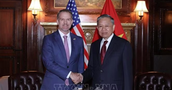 Tổng Bí thư, Chủ tịch nước Tô Lâm tiếp Trưởng Đại diện Thương mại Hoa Kỳ