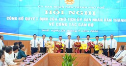 Huế bổ nhiệm cán bộ Sở Văn hóa, Thể thao và Du lịch