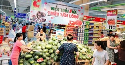 Hệ thống siêu thị tham gia giải cứu dưa hấu, bí đỏ