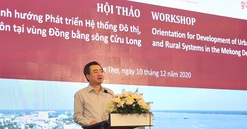 Đồng bằng sông Cửu Long: Đô thị hóa cần thích ứng với biến đổi khí hậu
