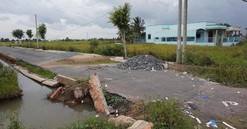 Long An: Hàng nghìn lô đất nền “mọc” trái phép