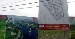 Bình Dương: Công ty Lộc Đại Phát phân lô bán nền nhà phố trên vườn mì