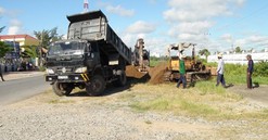 Bạc Liêu: Cưỡng chế thu hồi đất nâng cấp tuyến đường Giá Rai – Gành Hào