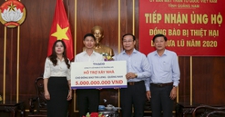 THACO hỗ trợ xây dựng lại ngôi làng cho đồng bào Trà Leng - Quảng Nam