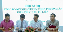 Hà Nội công bố phương án kiến trúc cầu Tứ Liên 
