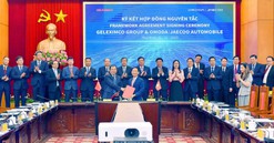 Tập đoàn Geleximco ký kết hợp đồng nguyên tắc đầu tư xây dựng nhà máy sản xuất, lắp ráp ô tô