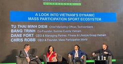 Bà Thái Minh Diễm Tú - Giám đốc Khối Tiếp thị Techcombank: “Chúng tôi chung tay để hướng đến xây dựng một giải chạy mang tính biểu tượng, xứng tầm”