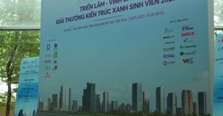 Triển lãm, vinh danh các đồ án đạt Giải thưởng Kiến trúc xanh sinh viên 2023 