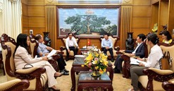 VNREA làm việc với UBND tỉnh Bắc Giang 