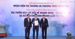 Reatimes đoạt giải A Giải báo chí viết về doanh nhân - doanh nghiệp và môi trường kinh doanh