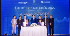 Tập đoàn Xây dựng Hòa Bình ký kết hợp tác chiến lược với Gotec Land xây dựng dự án Asiana Riverside