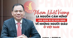 PGS. TS. Trần Đình Thiên: “Tính thiện và nguồn cảm hứng Phạm Nhật Vượng thúc đẩy Việt Nam vươn tới“