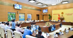 Ủy ban Thường vụ Quốc hội xem xét dự thảo Nghị quyết sắp xếp đơn vị hành chính cấp huyện, cấp xã giai đoạn 2023 - 2030