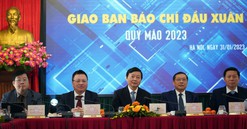 Phó Thủ tướng Trần Hồng Hà “đặt hàng“ tại giao ban báo chí đầu xuân
