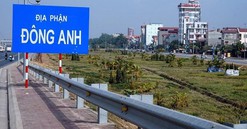 Sắp lên quận, đất Đông Anh trúng đấu giá lên đến 100 triệu đồng/m2