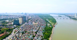 Hà Nội: Đề xuất xây dựng tuyến đường di sản hai bên sông Hồng