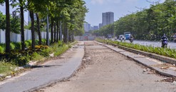 Hà Nội: Dự án nghìn tỷ đại lộ Chu Văn An vẫn dở dang sau nhiều năm triển khai