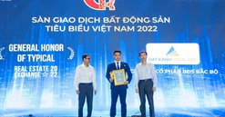 Bất Động Sản Bắc Bộ lọt Top công ty bất động sản Tiêu biểu Việt Nam năm 2022
