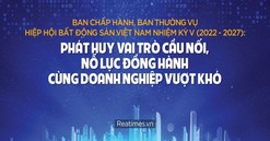 VNREA phát huy vai trò cầu nối, nỗ lực đồng hành cùng doanh nghiệp vượt khó