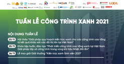 Sắp diễn ra Tuần lễ Công trình Xanh Việt Nam 2021