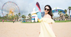 Á hậu Thụy Vân khoe nhan sắc “không tuổi” bên second home tại Siêu thành phố biển