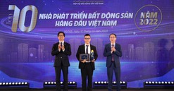 DOJI LAND lọt Top 10 nhà phát triển bất động sản hàng đầu Việt Nam 2022