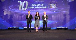 ParkCity Hanoi được vinh danh Top 10 Khu đô thị đáng sống nhất năm 2022 