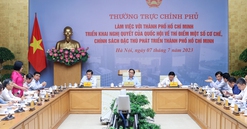 Triển khai Nghị quyết của Quốc hội thí điểm một số cơ chế, chính sách đặc thù phát triển TPHCM
