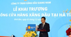 Giang Nam Petrol chính thức khai trương hệ thống cửa hàng xăng dầu tại Hà Tĩnh