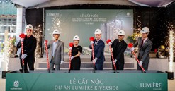 Masterise Homes chính thức cất nóc dự án LUMIÈRE riverside