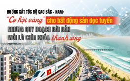 Đường sắt tốc độ cao Bắc - Nam: Mở ra không gian phát triển mới, quy hoạch là then chốt