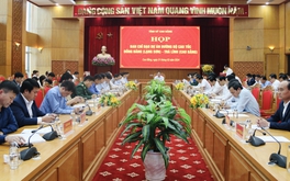 Họp Ban chỉ đạo Dự án đường bộ cao tốc Đồng Đăng (Lạng Sơn) - Trà Lĩnh (Cao Bằng)