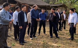 Kiểm tra thực địa công tác giải phóng mặt bằng Dự án đầu tư xây dựng tuyến cao tốc Đồng Đăng (Lạng Sơn) - Trà Lĩnh (Cao Bằng)
