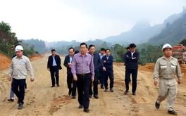 Chủ tịch tỉnh Hà Giang kiểm tra tiến độ Dự án Cao tốc Tuyên Quang – Hà Giang