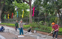 Thành phố Lạng Sơn: Tăng tốc thi công các công trình xây dựng