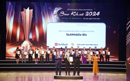 Ứng dụng ngân hàng số cho doanh nghiệp - SeAMobile Biz của SeABank được vinh danh tại giải thưởng Sao Khuê