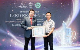 Golden Crown Hai Phong được cấp chứng nhận công trình xanh LEED Residential