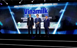 Vinamilk – Doanh nghiệp sữa duy nhất của Châu Á được vinh danh tại giải thưởng quốc tế về “Green Leadership”